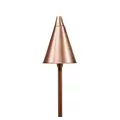 Alliance Lighting Area Light Tiki Hat, Integrated LED Cast Aluminum 8" x11" | TIKI