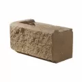 Classic Corner, 8" x 8" x 16" Gray Right AB Collection