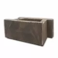 Basalite Building Products Classic Block, 8" x 12" x 18" Gray AB Aztec | 100072095