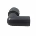 Swivel Elbow, 3/4"FHT Black 21D1 Series with Washer