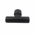 Swivel Tee, 3/4"FHT Black 21D1 Series with Washer