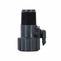 Extension Adapter, 1/2" x 1/2" x 1/4"FIPT x MIPT x Barb Black 21D1 Series Riser