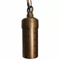 Alliance Lighting Hanging Light, Ceramic Bi-Pin G4 LED 3W, Aged Brass | AOLHL200LED