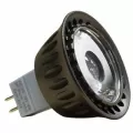 Lamp, 6 W Bi-Pin MR-16 >80 410 Lumens 2700K LED 45 Degrees Flood