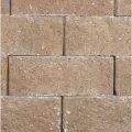Retaining Wall, 16" x 12" x 6" Buff Straight Split Face PanoMur