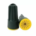 Wire Connector, 30 V 10 A 18-12 AWG Copper/Copper Gray/Yellow 15/Pack Corrosion-Resistant Low Voltage