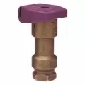 Quick Coupling Valve, 1"FNPT Red Brass 150 psi QCV Series 1-Piece