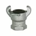 Iron Coupling, 1/2"Claw Coupling x FNPT Ductile