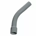 Elbow, 1-1/2"Bell End Gray PVC Schedule 40 45 Degrees Standard Bend Radius