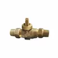 Ball Valve Curb Stop, 3/4"Copper Flare Lead-Free Cast Brass 300 psi 203NL Series