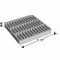 Drain Grate, 12" x 12" Square Green