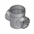 Basin, 6" Round 2-Outlet