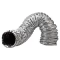 Ideal-Air Supreme Silver / Black Ducting 6 in x 25 ft
