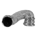 Ideal-Air Supreme Silver / Black Ducting 8 in x 25 ft