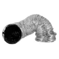 Ideal-Air Supreme Silver / Black Ducting 10 in x 25 ft