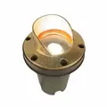 Well Light, 2 W 2700K Integrated LED Powder Coated Bronze Metallic Die-Cast Aluminum/Brass with Cowling Faceplate Zoning