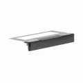 Wall Light, Integrated LED Flat Black Die-Cast Brass Zoning/Color Changing
