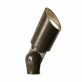 Up Light, GU4 MR11 Halogen Powder Coated Bronze Metallic Die-Cast Zinc/Aluminum Metallo Pesante Series
