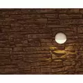 Wall Light, 2 W 2700K/3900K Integrated LED Powder Coated Bronze Metallic Die-Cast Aluminum/Brass Mollu Sque Series Zoning