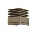 Down Light, 100.8 W 2700K Integrated LED Powder Coated Bronze Metallic Die-Cast Aluminum Zoning