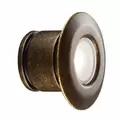 Wall Light, 2 W 2700K/4500K/5200K Integrated LED Powder Coated Bronze Metallic Die-Cast Brass Petit Oeil Series Round Zoning