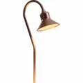 Path Light, Integrated LED Powder Coated Bronze Metallic Machined Brass Zoning/Color Changing