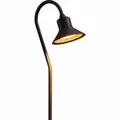Path Light, Integrated LED Powder Coated Bronze Metallic Machined Brass Zoning/Color Changing