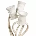 Socket Wire, 18 AWG 12" 1000' White C7 Outdoor Durable