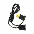 Jumper Cord, 3' Black with Fused Base Plug