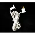 12' White Jumper Cord