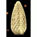 Christmas Light Bulb, Faceted E17 C9 LED Sun Warm White Transparent | BU-LED-FC9-TSWW