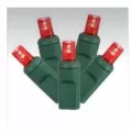 LED Light Set, 2.4 W per Set 26' Red Commercial Grade