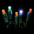 LED Light Set, 4.8 W per Set 23.5' 4" Spacing Multi-Colored Commercial Grade
