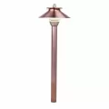 Top Assembly, 4" Copper/Brass For Petite Risers in Path Lights Zoning