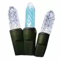 LED Light Set, 26' Pure White Blue Commercial Grade Frozen