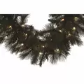 Noble Garland, Warm White 5 mm LED 4.5" x 14" Mixed | MGARL-45-WW-LED