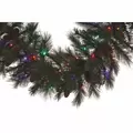 Garland, 5 mm LED 9" x 14" Mixed Noble Series Multi-Colored