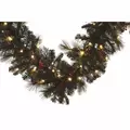 Noel Garland, Warm White 5 mm LED 9" x 12"