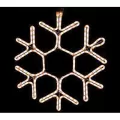 LED Rope Light, 18 W 24" x 24" 22" Spacing Warm White PVC Housing Classic