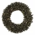 Wreath, Warm White 5 mm 3D LED 6" L Mixed Noble Series 2-Piece Commercial