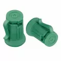 Bulb Socket, Green For Snap-On C9 Lamps
