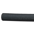 Tubular Insulation, 2-3/8" x 6' Polyolefin Foam Black Pre-Slit Pre-Glued Self-Seal