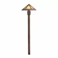 Path Light, 1 W Wedge T5 LED/Incandescent Textured Tannery Bronze Aluminum