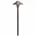 Path Light, 2.3 W Wedge T5 LED/Incandescent Centennial Brass