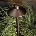 Path Light, 1 W Bi-Pin G4 T3 LED/Halogen Centennial Brass