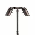 Accent Light, 4 W Bi-Pin MR-16 Incandescent Centennial Brass Fixed Socket Adjustable Cowl