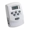 Transformer Timer, 2.75" x 2" x 4.5" White Plastic For All Plus and Professional Series 120 V Transformers, 12 V Landscape Light Digital