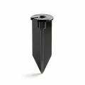 Support Stake, 8" Black ABS For 12 V Landscape Lights In-Ground Non-Corrosive