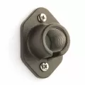 2- 1/2" x 1-1/2" Textured Architectural Bronze Aluminum For Low Voltage LED Landscape Fixtures Surface Mounting Bracket