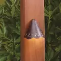 Deck Light, 0.86 W 3000K Integrated LED Textured Tannery Bronze Aluminum Hammered Roof